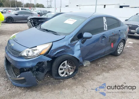 2016 Kia Rio Lx z USA, uszkodzony, nr VIN KNADM4A30G6688978